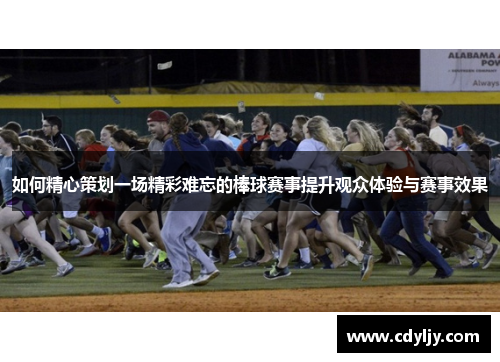 如何精心策划一场精彩难忘的棒球赛事提升观众体验与赛事效果