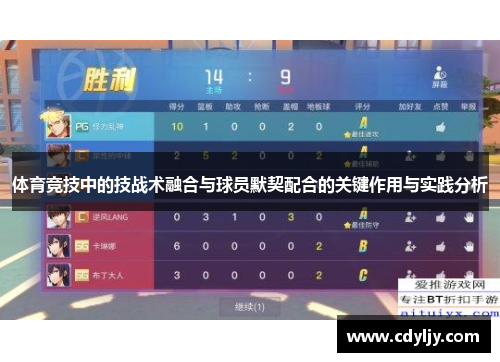 体育竞技中的技战术融合与球员默契配合的关键作用与实践分析